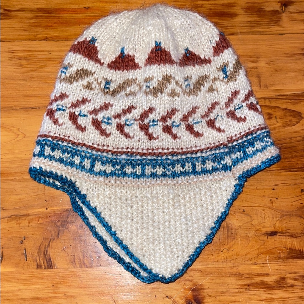 Handmade Knit Earflap Hat